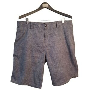 Wave Riding Vehicles Board Men's Shorts color gray Size 38 Inseam 11 inches